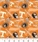 Sykel Enterprises-University of Tennessee Cotton Fabric-Tennessee Volunteers Tone On Tone Cotton Quilting Fabric